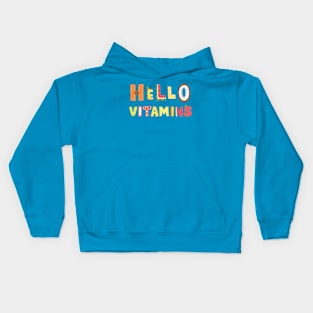 hello vitamins Kids Hoodie